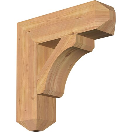 Legacy Craftsman Smooth Bracket, Western Red Cedar, 5 1/2"W x 22"D x 22"H